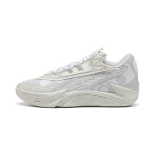 PUMA Scoot Zeros II uniseks basketbalschoenen, Grijs/Wit