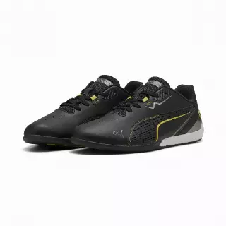 PUMA Scuderia Ferrari Drift Cat 11 uniseks sneakers, Zwart/Geel