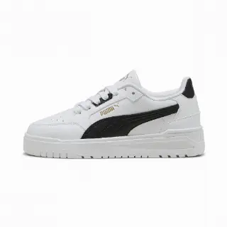 PUMA Shuffle Downtown Low sneakers, Zwart/Wit/Goud