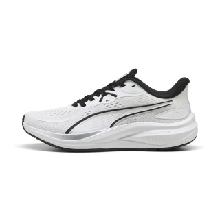 PUMA Skyrocket Lite 2 uniseks hardloopschoenen, Zwart/Wit/Zilver