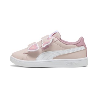 PUMA Smash 3.0 Badges sneakers voor Dames, Wit