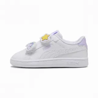PUMA Smash 3.0 Badges sneakers voor Dames, Wit