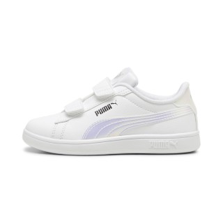 PUMA Smash 3.0 Holo 2.0 sneakers, Wit/Zilver