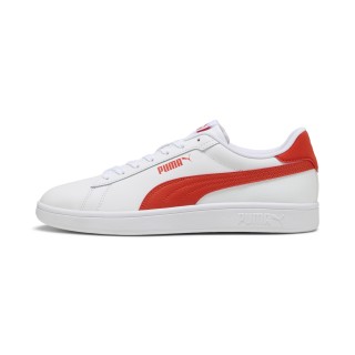 PUMA Smash 3.0 L Sneakers, Rood/Wit