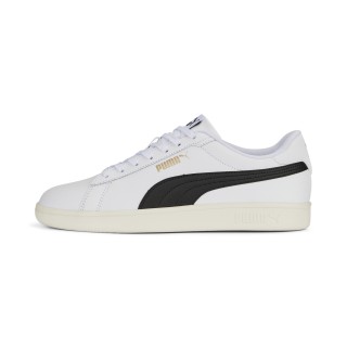 PUMA Smash 3.0 L Sneakers, Zwart/Wit/Goud
