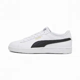PUMA Smash 3.0 L Sneakers, Zwart/Wit/Goud