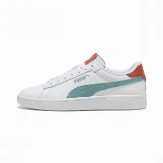 PUMA Smash 3.0 leren sneakers, Blauw/Wit