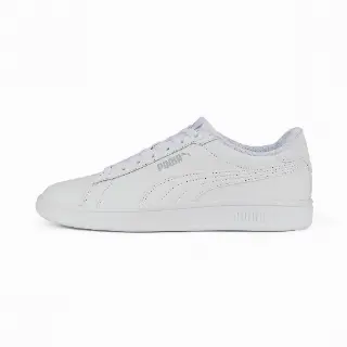 PUMA Smash 3.0 leren sneakers, Grijs/Wit