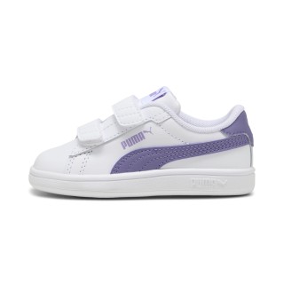 PUMA Smash 3.0 leren V sneakers, Wit