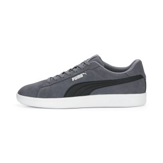 PUMA Smash 3.0 Sneakers, Zwart/Grijs/Wit