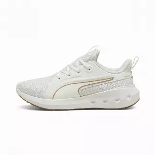 PUMA SOFTRIDE Carson hardloopschoenen, Wit/Goud