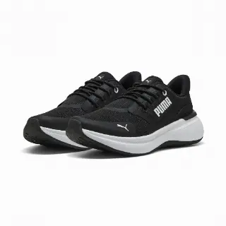 PUMA Softride Exo Shift uniseks sneakers, Zwart/Wit