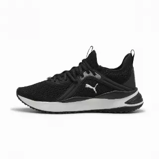 PUMA SOFTRIDE Karma sneakers voor Dames, Zwart/Wit/Zilver
