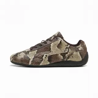 PUMA Speedcat Ballet uniseks sneakers met slangenprint, Roze/Bruin
