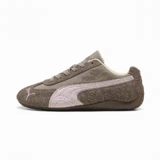 PUMA Speedcat geborstelde luxe sneakers voor Dames, Grijs