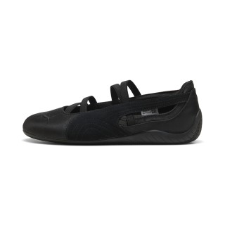 PUMA Speedcat Satin Ballet sneakers voor Dames, Zwart/Grijs