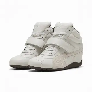 PUMA Speedcat sneakers met sleehak voor Dames, Grijs/Wit