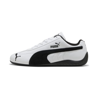PUMA Speedcat uniseks leren sneakers, Zwart/Wit