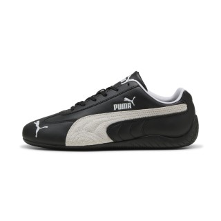 PUMA Speedcat uniseks leren sneakers, Zwart/Wit