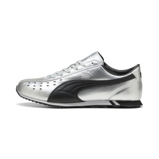 PUMA Sprint Metallic uniseks sneakers, Zwart/Zilver