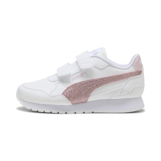 PUMA ST Runner v4 Glitter sneakers voor Dames, Roze/Wit