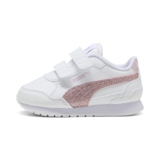PUMA ST Runner v4 Glitter sneakers voor Dames, Roze/Wit