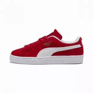 PUMA SuÃ¨de Classic sneakers, Rood/Wit