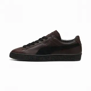 PUMA Suede Dressed uniseks sneakers, Zwart/Bruin