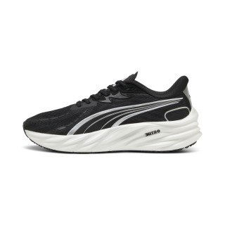 PUMA Velocity NITROâ¢ 4 hardloopschoenen voor Heren, Zwart/Zilver