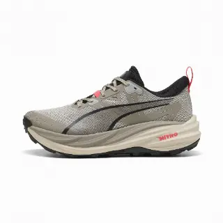 PUMA Voyage NITRO™ 4 hardloopschoenen voor Heren, Grijs/Rood/Zilver