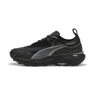 PUMA Voyage NITROâ¢ 3 hardloopschoenen voor Heren, Zwart/Zilver