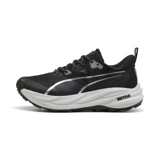 PUMA Voyage NITROâ¢ 4 hardloopschoenen voor Heren, Zwart/Zilver