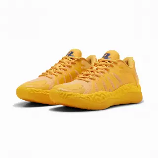 PUMA x SALEHE BEMBURY Hali 1 Pace uniseks basketbalschoenen, Blauw/Geel