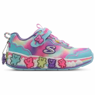 Skechers Gummy Friends Peuterschoenen - Blauw