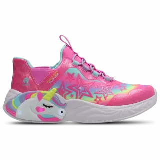 Skechers Slip-in Unicorn Peuterschoenen - Blauw