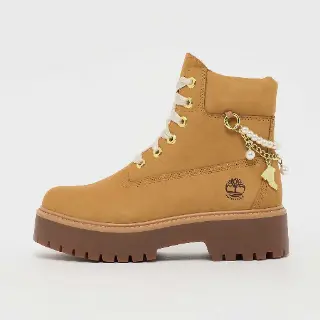 Timberland Stone Street 6 Inch Lace Up WP Charms Beige