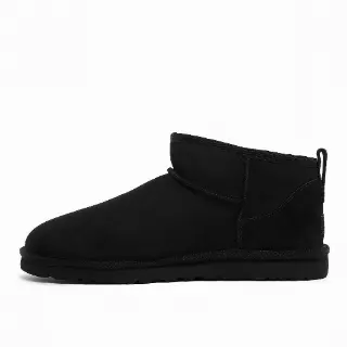UGG Classic Ultra Mini Sneaker Men Black 