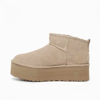 UGG Wmns Classic Ultra Mini Platform Sneaker Women Beige 