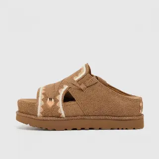 UGG Wmns Goldenstar Hi Artistitch Sneaker Women Beige 