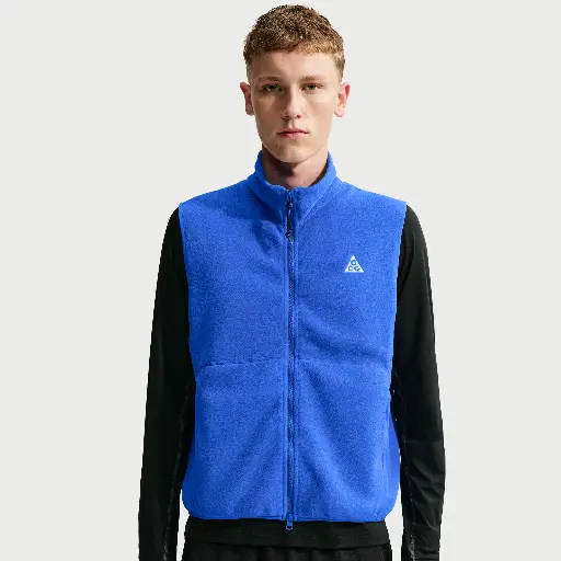 ACG Wolf Tree bodywarmer met rits over de hele lengte - Blauw