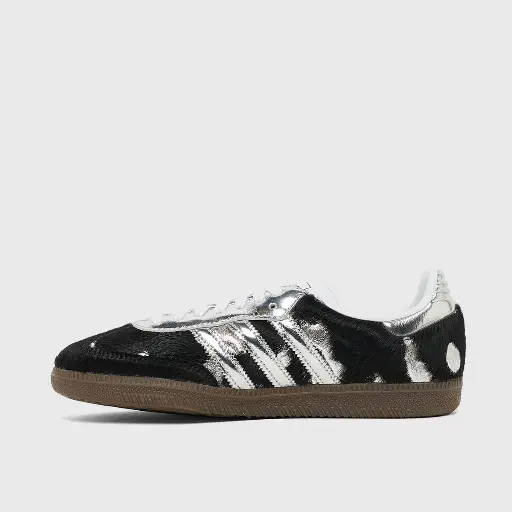 Adidas Wmns Samba Black Ponyhair Silver Metallic Sneaker Women Black 