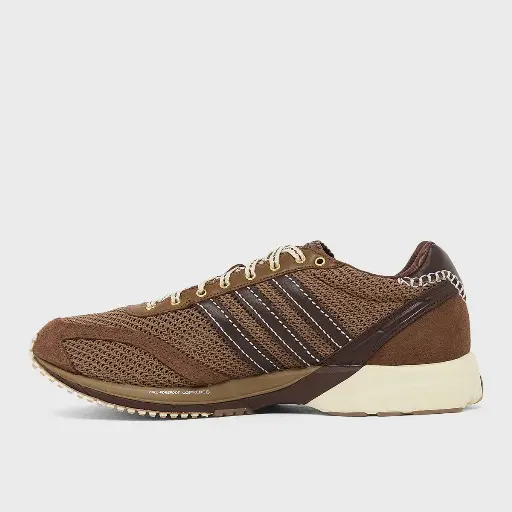 Adidas X Wales Bonner Adizero Adios Mesh Sneaker Men Brown 