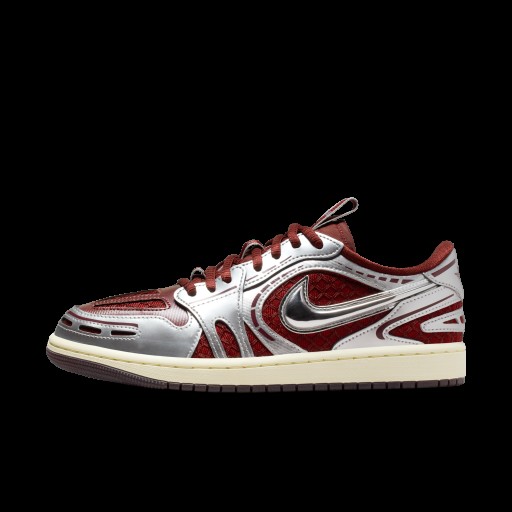 Air Jordan 1 Low Method of Make damesschoenen - Rood
