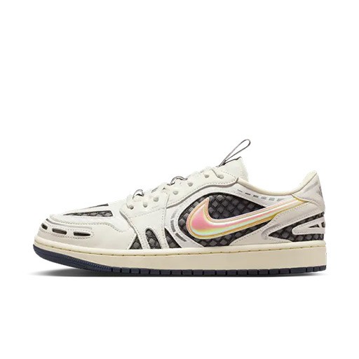 Air Jordan 1 Low Method of Make damesschoenen - Wit