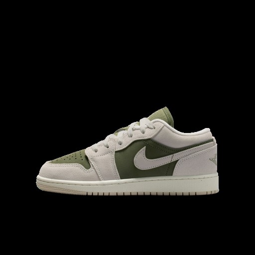 Air Jordan 1 Low SE kinderschoenen - Groen