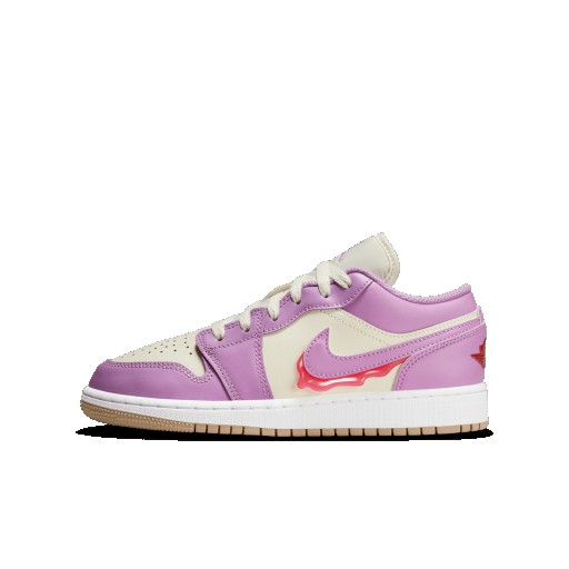 Air Jordan 1 Low SE kinderschoenen - Paars