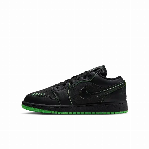 Air Jordan 1 Low SE kinderschoenen - Zwart