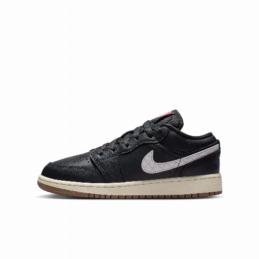 Air Jordan 1 Low SE kinderschoenen - Zwart