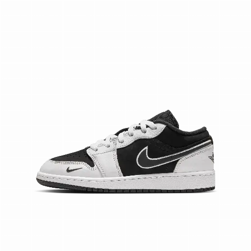 Air Jordan 1 Low SE kinderschoenen - Zwart