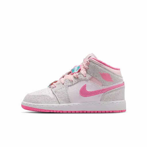 Air Jordan 1 Mid Alt SE kinderschoenen - Grijs